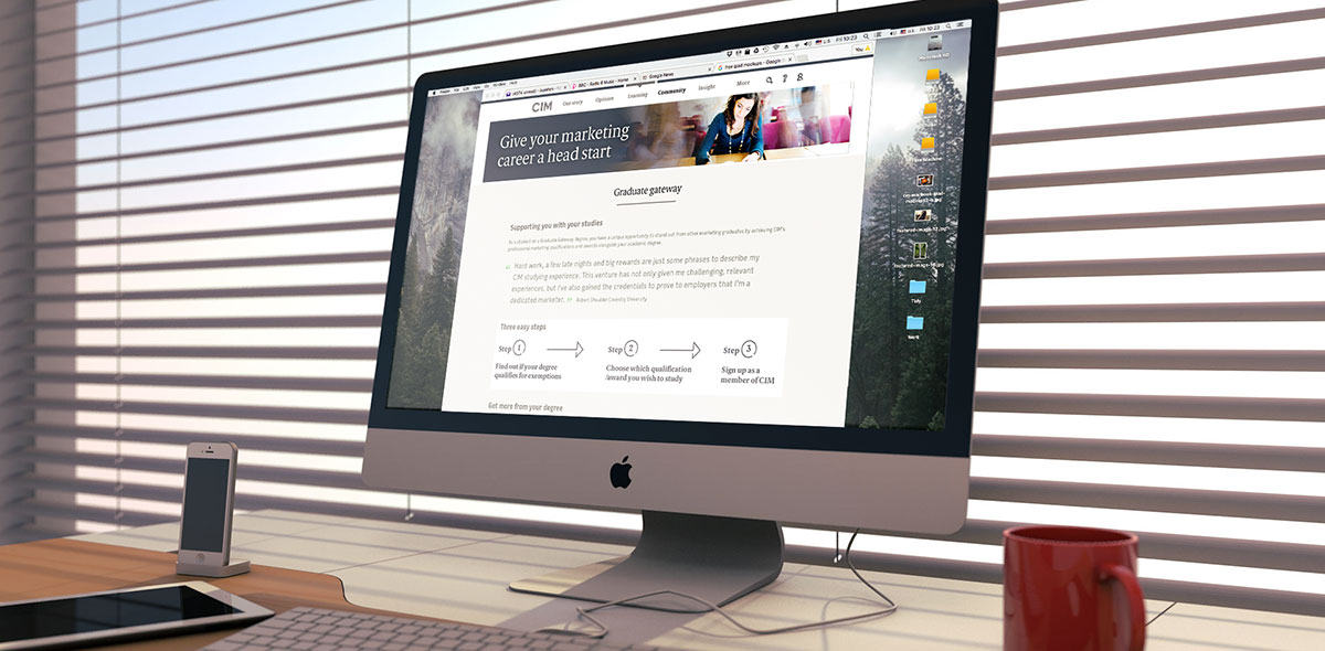 The Chartered Institute of Marketing – website