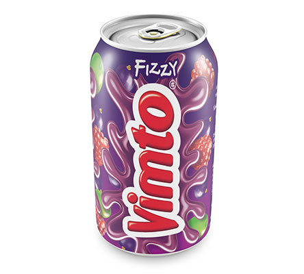Vimto drinks packaging - Can
