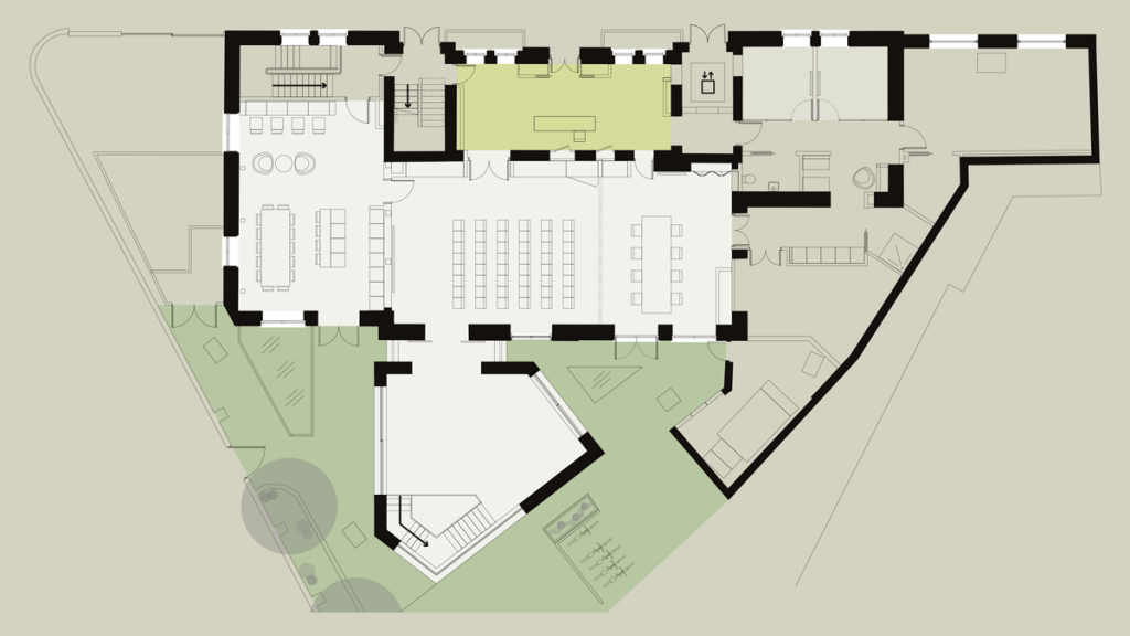 Architectural floorplan Infographic, 22 Tower Street London